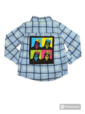 Biggie Toddler Lightweight Plaid