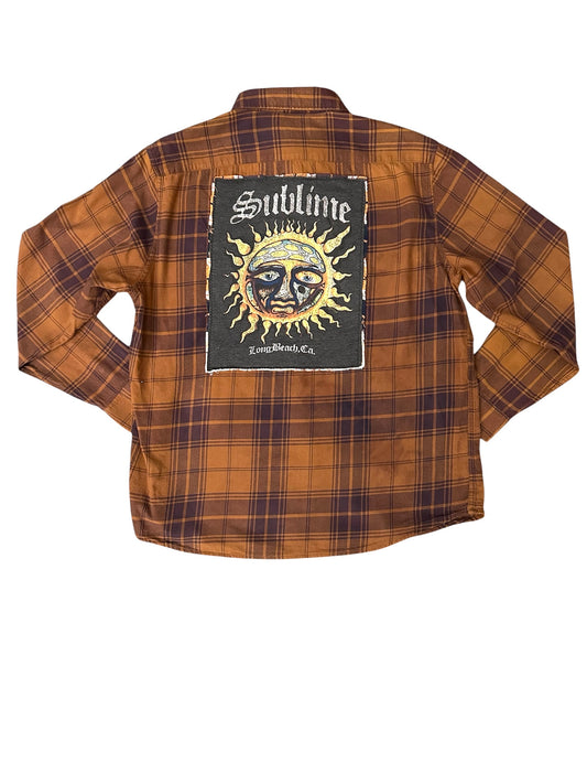 Upcycled Flannel featuring Sublime