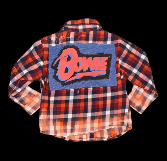 Bowie baby flannel