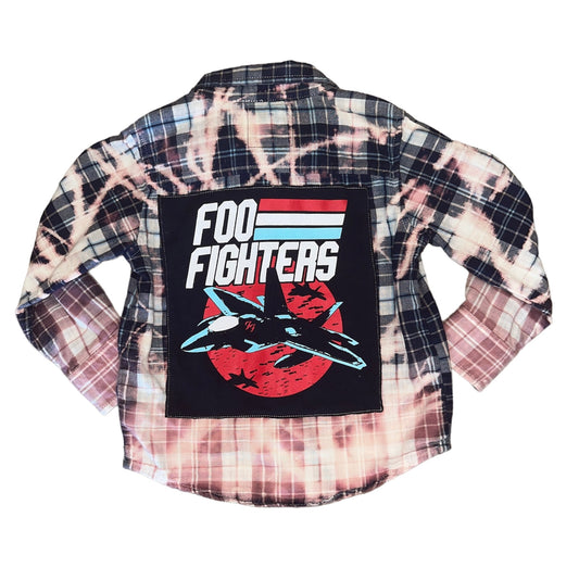 Foo Fighters upcycled Plaid