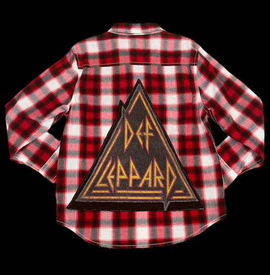 Def Leppard Youth Plaid