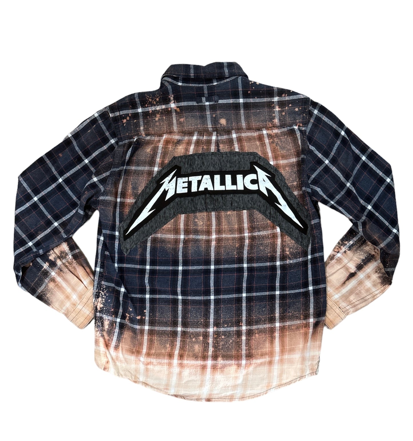 Upcycled Metallica Flannel