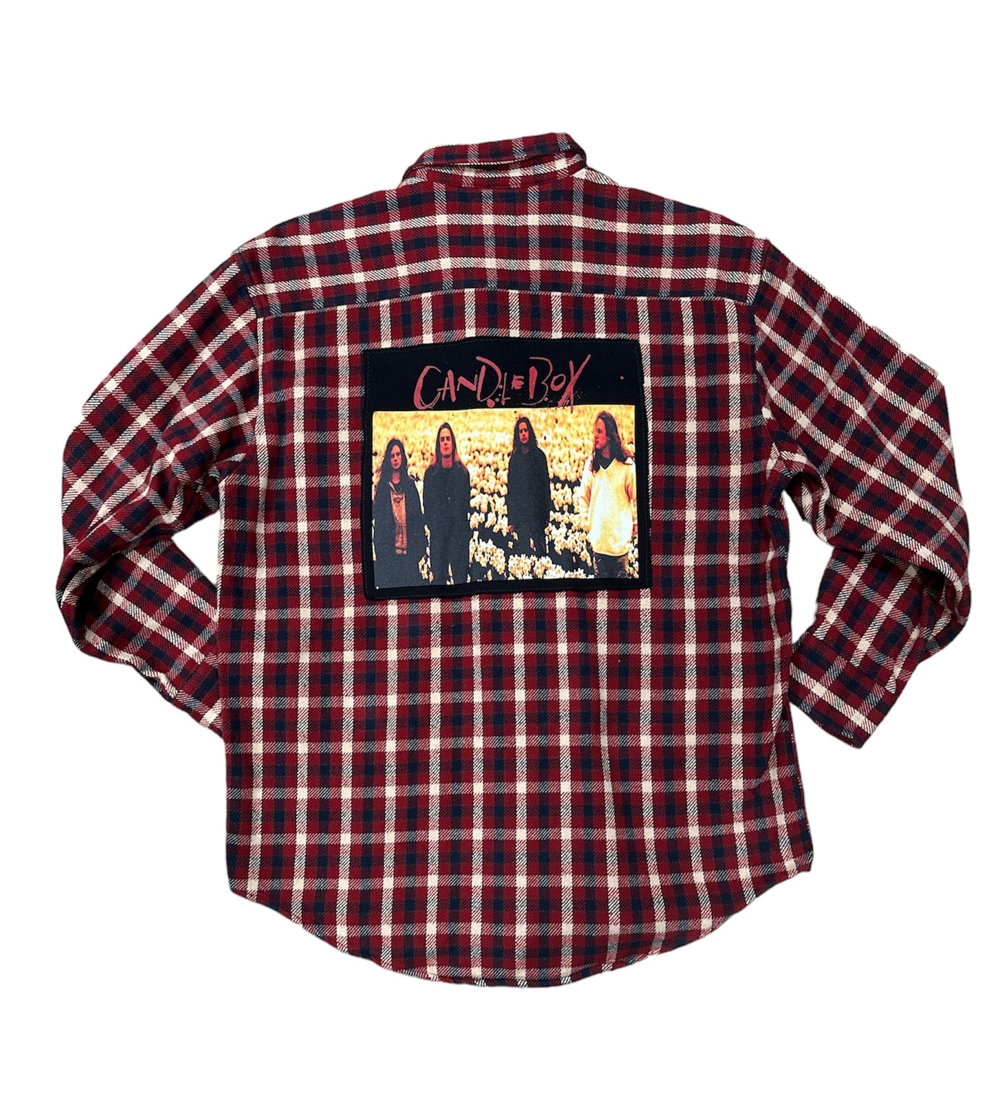 Upcycled Candlebox Flannel