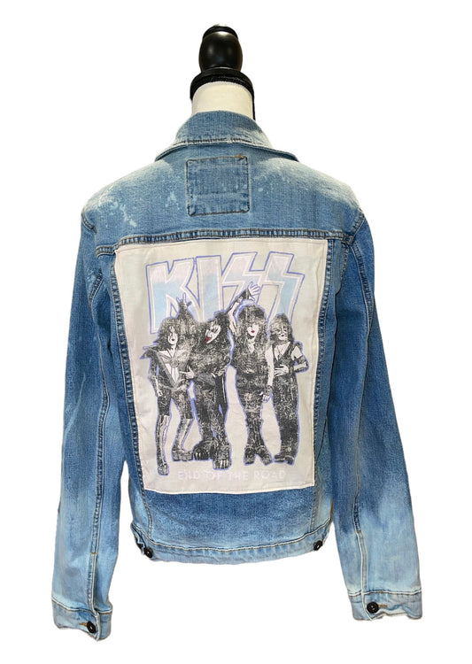 KISS Vintage Style Denim Jacket