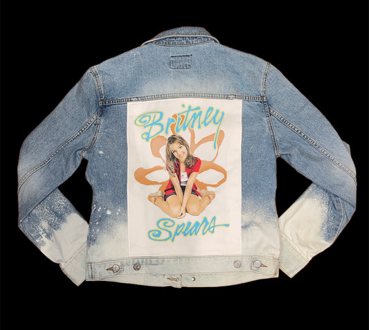 Britney Spears Vintage Style Denim Jacket