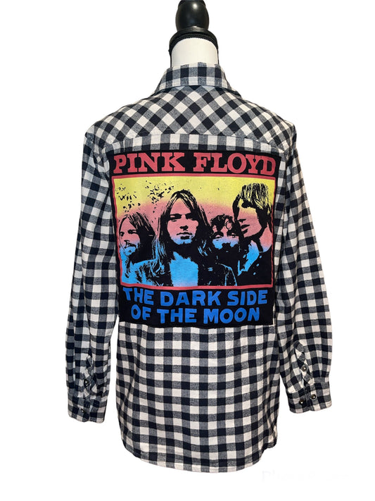 Pink Floyd Checkered Flannel