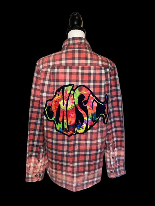 Phish Distressed Lightweight Flannel