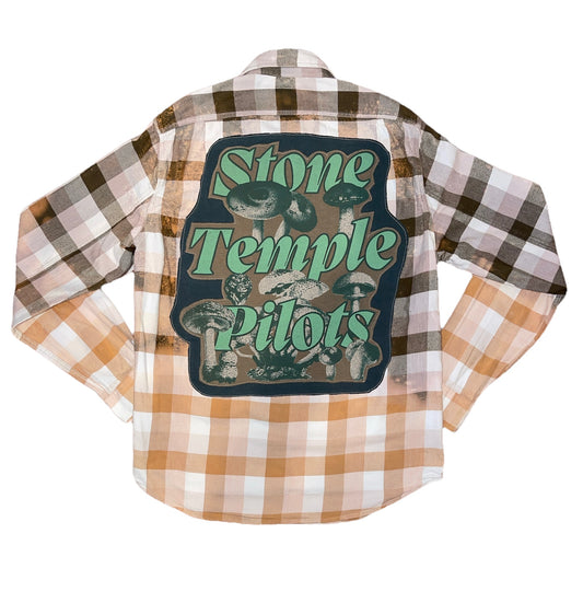 Stone Temple Pilots Distressed Flannel