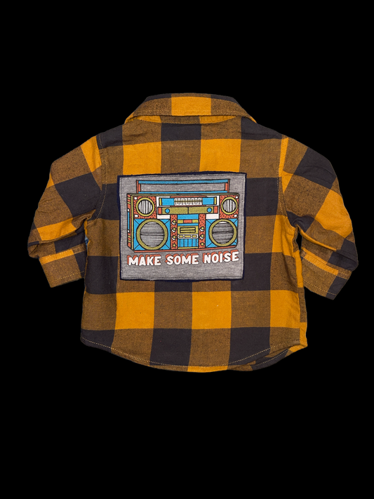 Make Some Noise! Baby Flannel