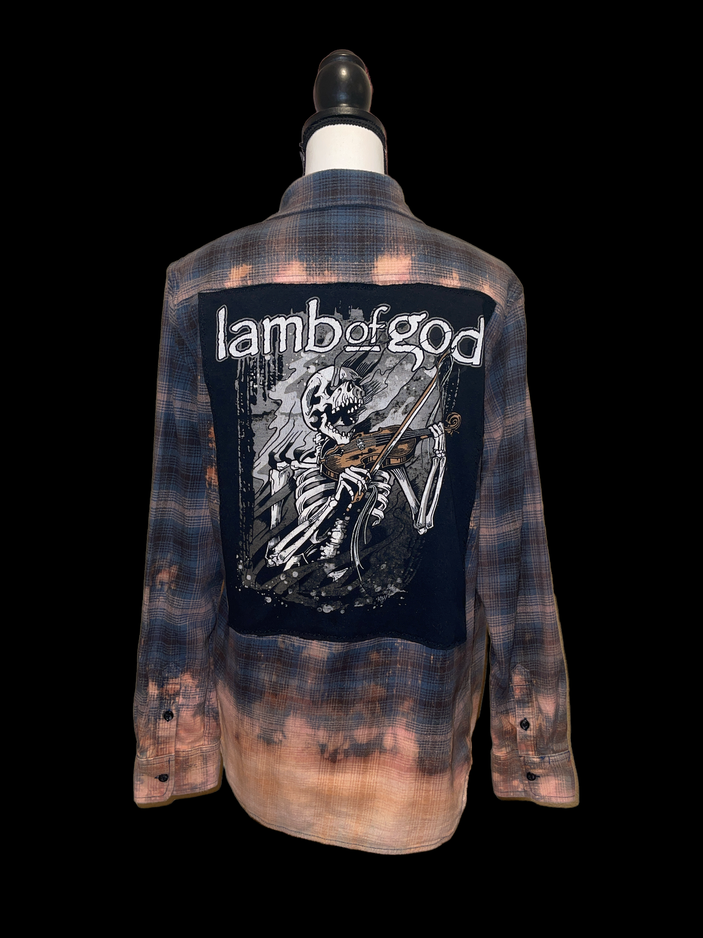 Lamb Of God Distressed Flannel