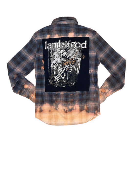 Lamb Of God Distressed Flannel