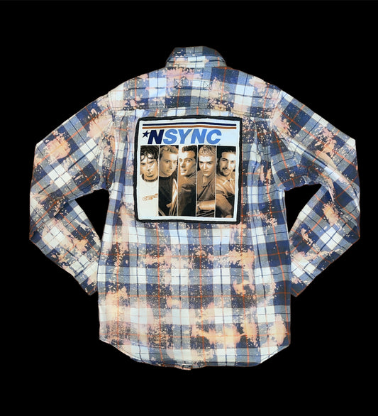 *NSYNC vintage style Flannel